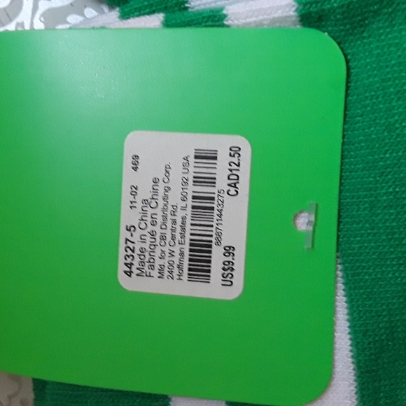 💕CUTE💕New ST. PADDYS long green socks - Picture 5 of 8